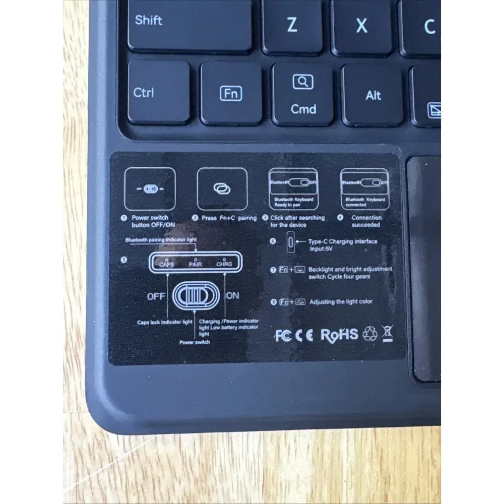 KEYBOARD CASES MODEL SX11- BLACK S9/S9 (11INCH)